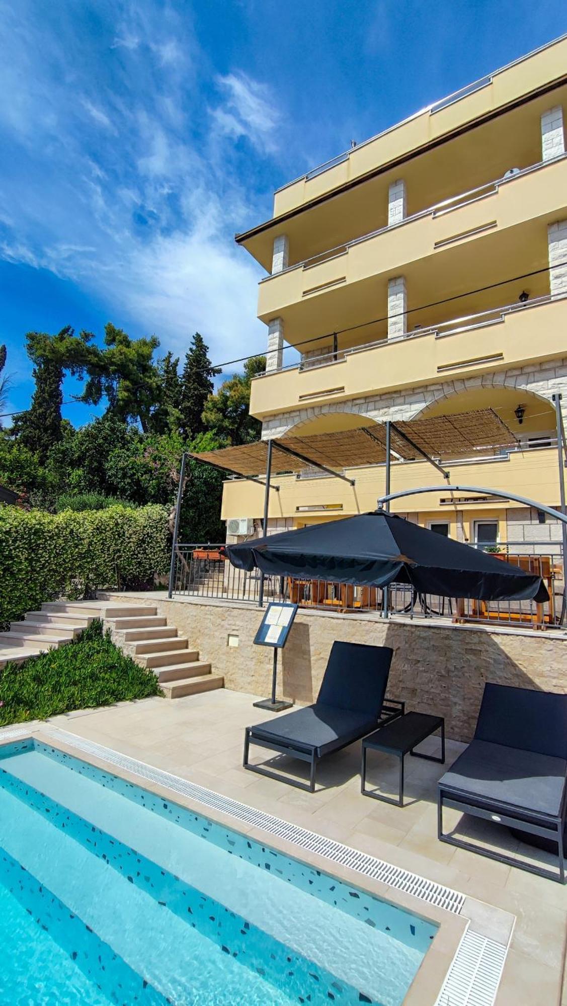 Villa Penava, Private Beach, Pool And 7Min To Trogir Extérieur photo